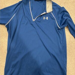 Under Armour Men's Blue Quarter-Zip Pullover